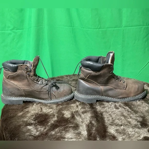 Red Wing 4433 Supersole steel toe work boots sz 12 (JUGXKR) - Picture 7 of 9
